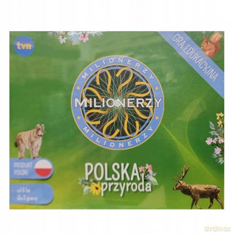 Milionerzy Polska przyroda gra edukacyjna 460097 [GRA]