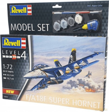 Model do sklejania 63834 F/A18F Super Hornet