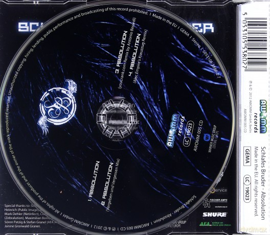 Schlafes Bruder: Absolution [CD]