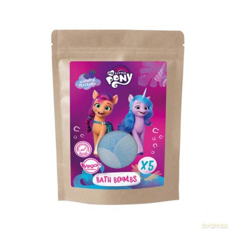 My Little Pony Kule musujące 5x50g jeżyna EDG