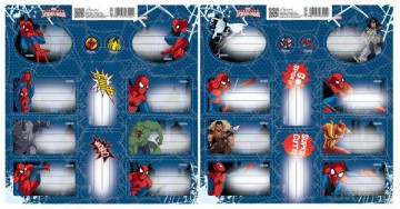 Naklejki na zeszyt Spider Man