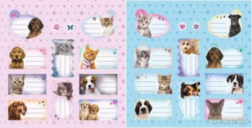 Naklejki na zeszyt The Sweet Pets