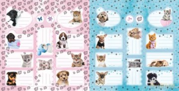 Naklejki na zeszyty The Sweet Pets - Kids