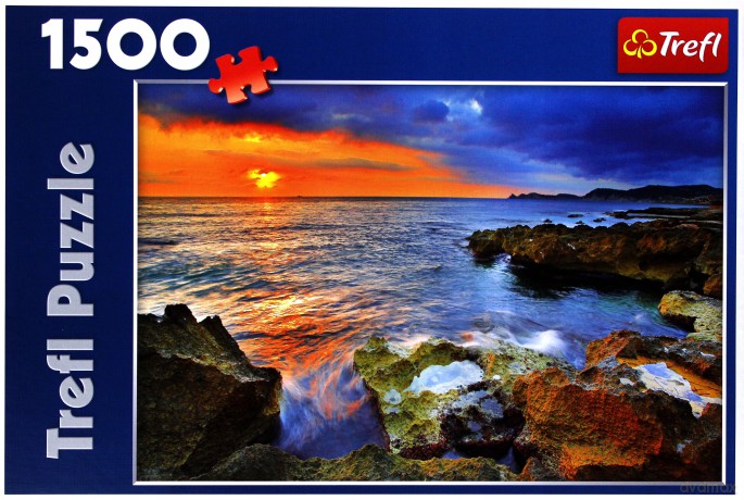 TREFL 1500 El. Wybrzeże Hiszpanii 26110 [PUZZLE]