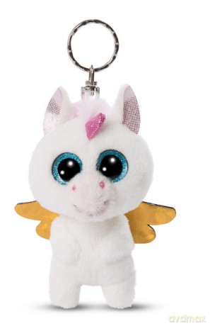 NICI 47832 Brelok pluszowy Anioł Stróż Jednorożec 9 cm