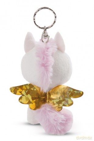 NICI 47832 Brelok pluszowy Anioł Stróż Jednorożec 9 cm