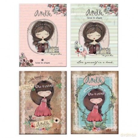 Notes 25k 9 x 12 cm Anekke 11100302 mix