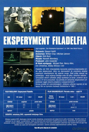 Eksperyment Filadelfia [DVD]