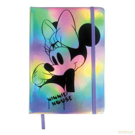 Notes z gumką A5 96k Minnie oprawa twarda