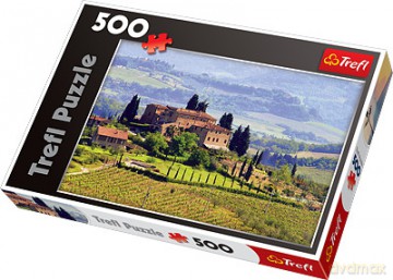 TREFL 500 el. Toskania, Włochy 37162 [PUZZLE]