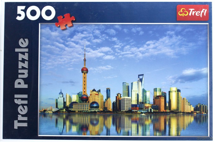 TREFL 500 el. Szanghaj, Chiny 37163 [PUZZLE]