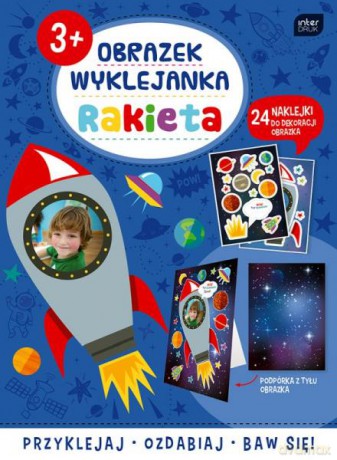 Obrazek wyklejanka Rakieta