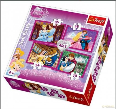 TREFL 4w1 Zakochane pary [PUZZLE]