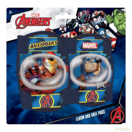Ochraniacze rowerowe: kolana i łokcie Avengers 9062