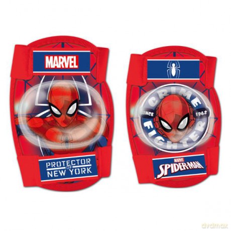 Ochraniacze rowerowe: kolana i łokcie Spiderman 9063