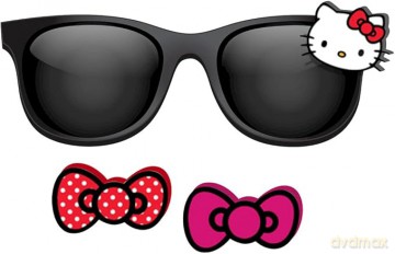 Okulary przeciwsłoneczne Premium Hello Kitty HK50005