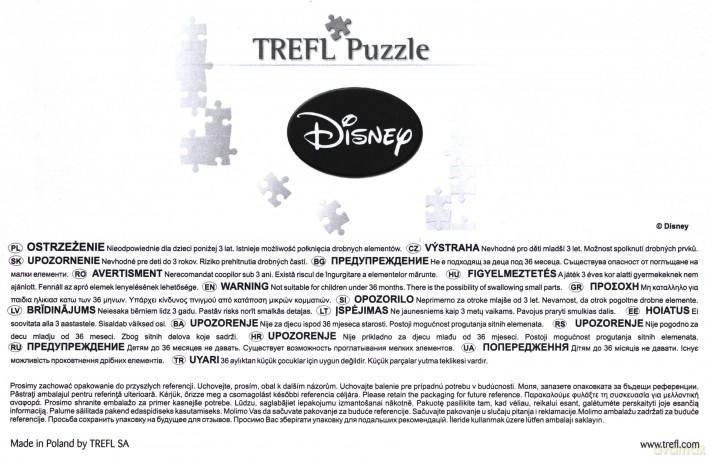 TREFL 30 el. BAJECZKI NA DOBRANOC 18160 el. [PUZZLE]