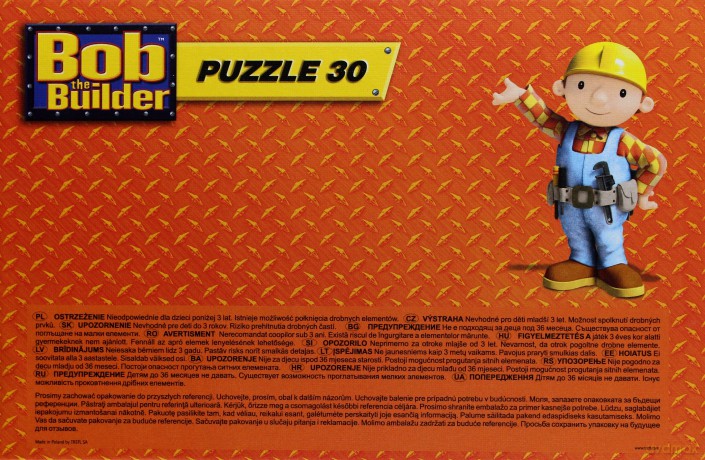 TREFL 30 El. BOB, MARTA I CZERPAK 18161 [PUZZLE]