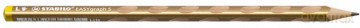 Ołówek drewniany STABILO EASYgraph S Metallic HB złoty L 325/20-HB-6