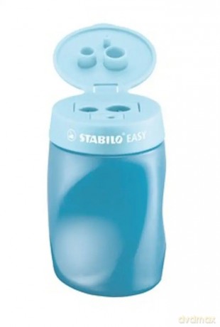 Ołówek drewniany STABILO EASYgraph School Set niebieski dla praworęcznych (z temperówką i gumką) B-56679-3