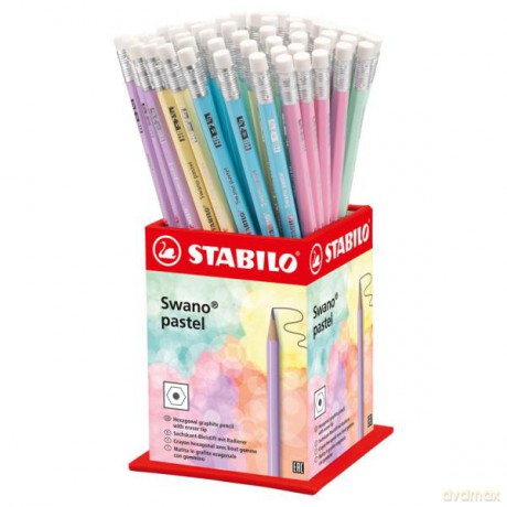 Ołówek drewniany STABILO Swano Pastel HB /display 72 szt./