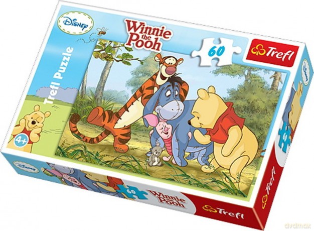 TREFL 60 el. Kubuś Puchatek (Disney) 17221 [PUZZLE]