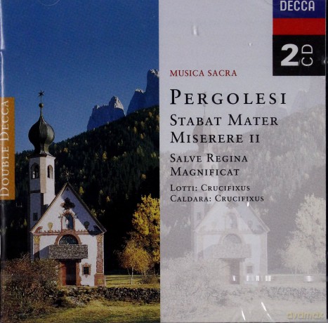 Double Decca/Musica Sacra: Hogwood/Pergolesi Stabat Mater [2CD]
