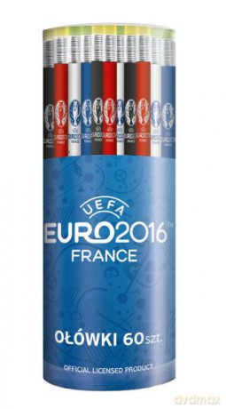 Ołówek z gumką z nadr. EURO 20160