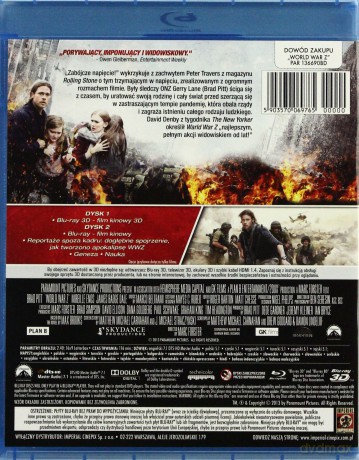 World War Z [Blu-Ray 3D]+[Blu-Ray]