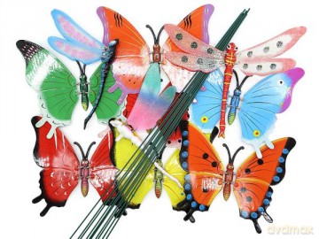 Ozdoba Motyl 520561 mix
