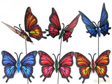 Ozdoba na druciku Motyl 520622