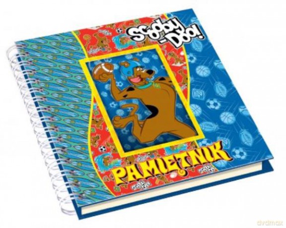 Pamiętnik na spirali Scooby 2D 2274