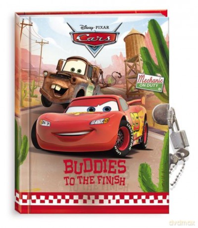 Pamiętnik z kłódką Cars