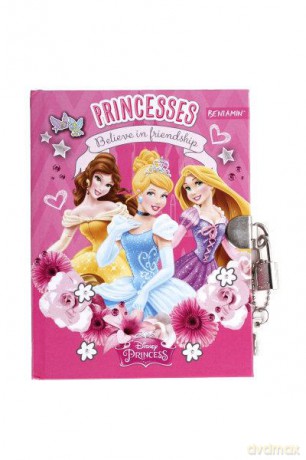 Pamiętnik z kłódką Princess p2