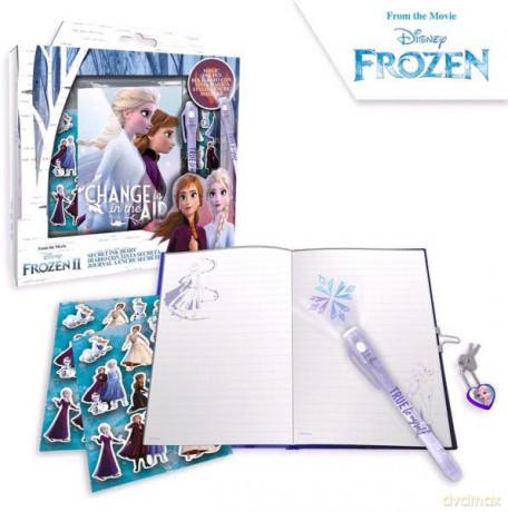Pamiętnik z magicznym długopisem Frozen. Kraina Lodu WD21647