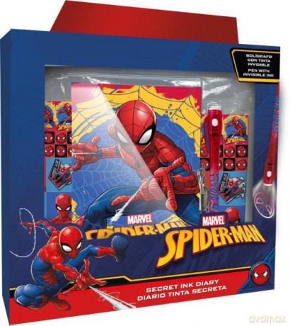 Pamiętnik z magicznym długopisem Spiderman MV15341