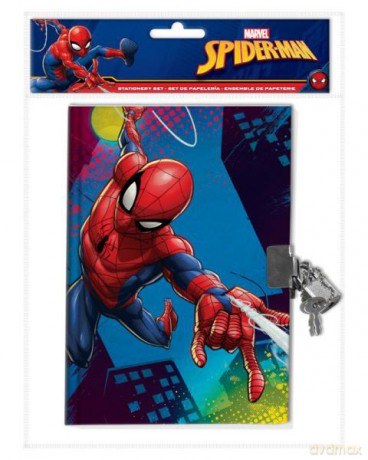 Pamiętnik zamykany na kłódkę Spiderman MV15956