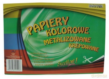 Papier kolor metalizowany C4
