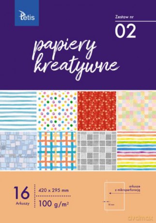 Papier kreatywny A3 zestaw nr 02