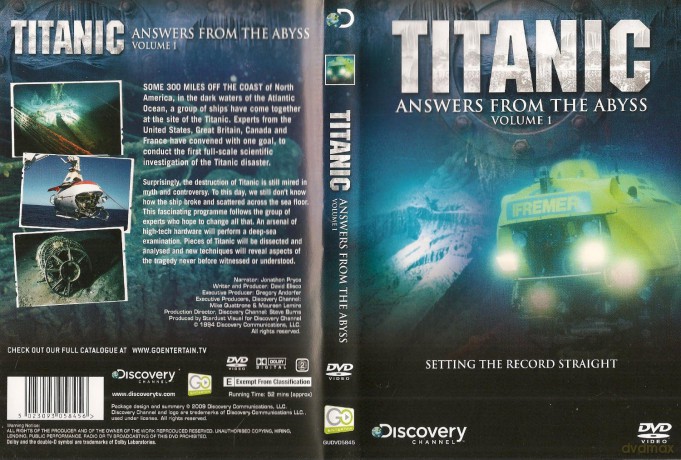 Titanic: Answers From The Abyss Volume 1 [DVD]