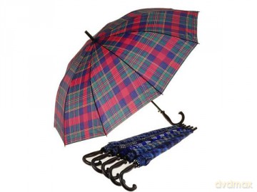 Parasol duża w kratkę 555488 mix