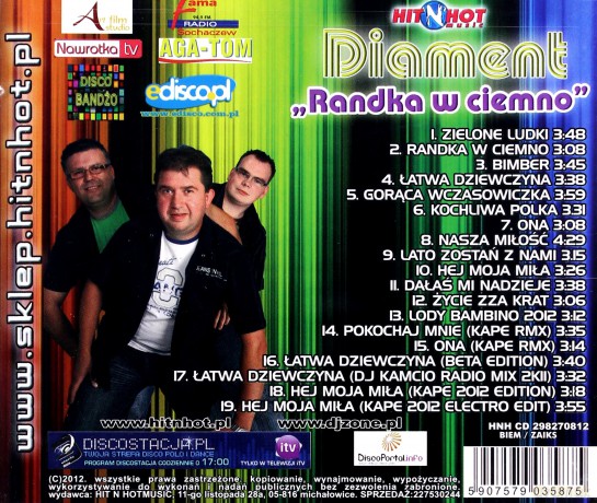 Diament: Randka w ciemno [CD]