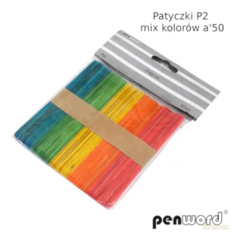 Patyczki drewniane P2 op50