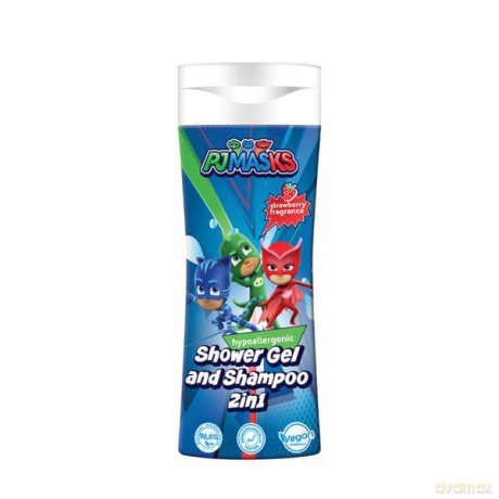Pidżamersi żel pod prysznic i szampon 2w1 300 ml truskawka EDG