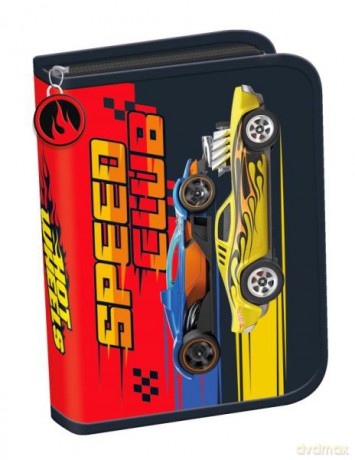 Piórnik dwuklapkowy bez wyposażenia Hot Wheels