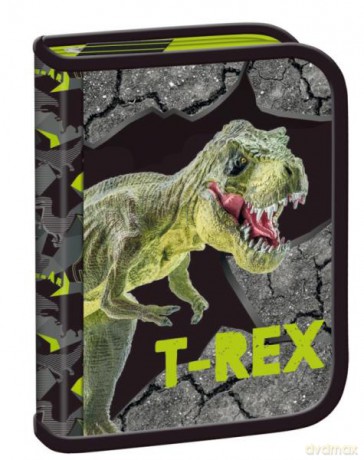 Piórnik dwuklapkowy bez wyposażenia T-Rex