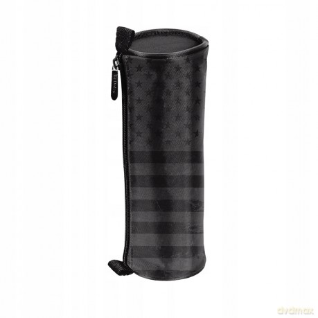 Piórnik tuba czarny flaga BU23NA-003