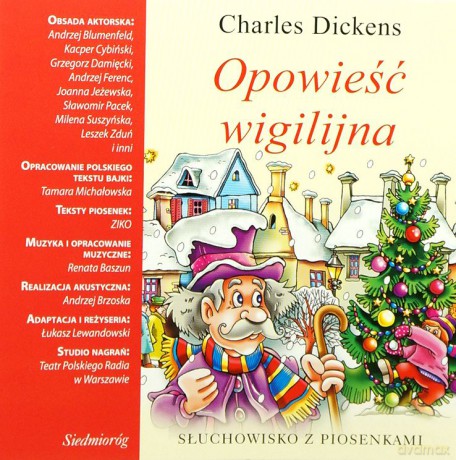 Opowieść wigilijna, słuchowisko  AUDIOBOOK [CD]