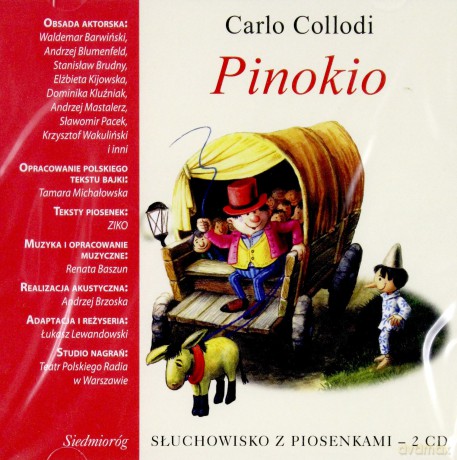 Pinokio, słuchowisko AUDIOBOOK [2CD]