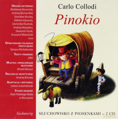 Pinokio, słuchowisko AUDIOBOOK [2CD]